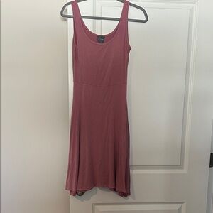 Olivia Rae Dusty Rose Mini Dress